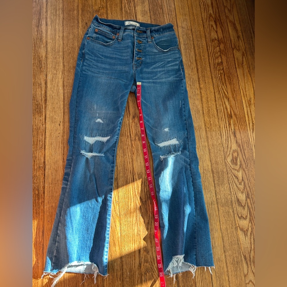 Madewell Cali Demi Boot Jean EUC size 25